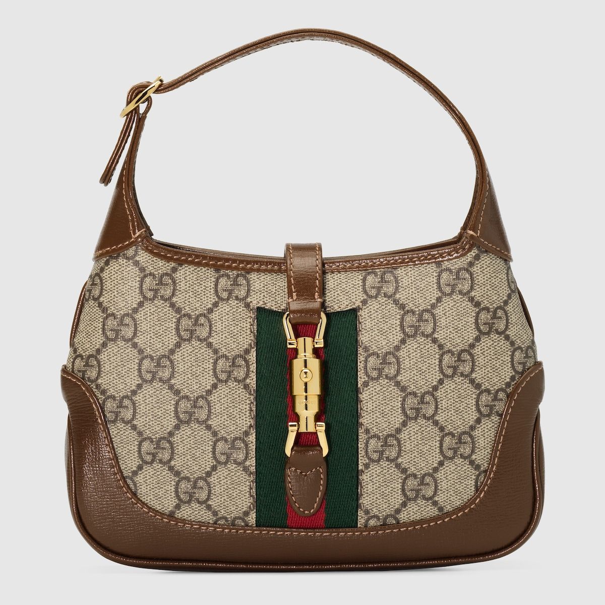 Gucci Jackie 1961 Mini Shoulder Bag Gg Supreme Canvas