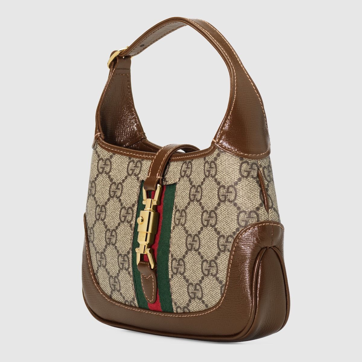 Gucci Jackie 1961 Mini Shoulder Bag Gg Supreme Canvas