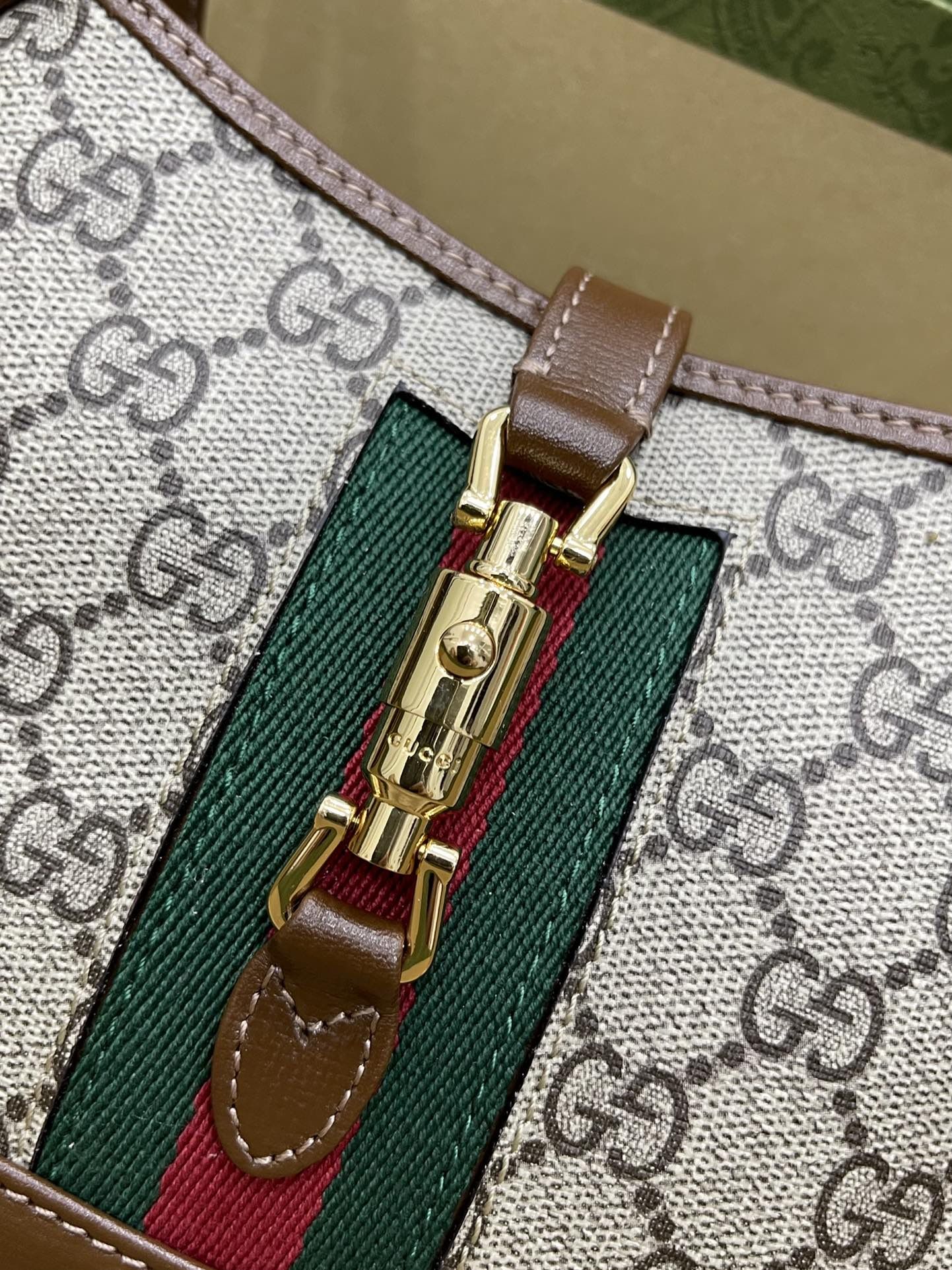 Gucci Jackie 1961 Mini Shoulder Bag Gg Supreme Canvas