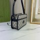 Gucci Mini Bag With Interlocking G Beige And Blue Supreme