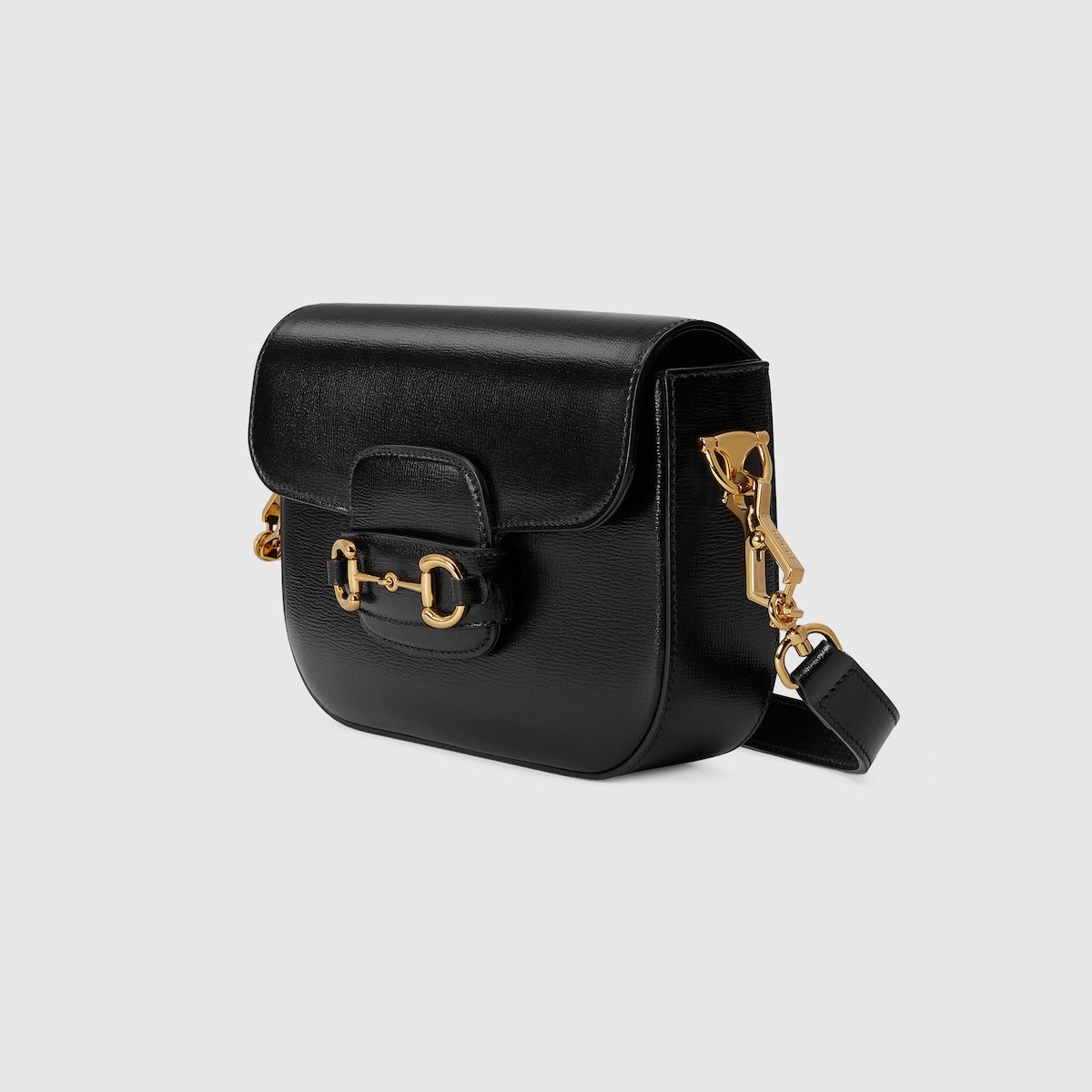 Gucci Horsebit 1955 Mini Bag Black Leather