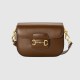 Gucci Horsebit 1955 Mini Bag Brown Leather