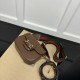 Gucci Horsebit 1955 Mini Bag Brown Leather