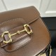 Gucci Horsebit 1955 Mini Bag Brown Leather