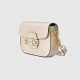 Gucci Horsebit 1955 Mini Bag White Leather