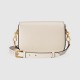 Gucci Horsebit 1955 Mini Bag White Leather