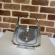 Gucci Jackie 1961 Lizard Mini Bag Silver