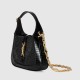 Gucci Jackie 1961 Gg Crystal Mini Bag Black