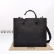 Gucci Jumbo Gg Tote Bag Black Gg Canvas