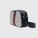 Gucci Ophidia Gg Crossbody Bag Beige And Blue Gg Supreme