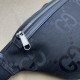 Gucci Jumbo Gg Belt Bag Black Gg Canvas