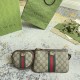 Gucci Ophidia Gg Heart Utility Belt Beige And Ebony Gg Supreme