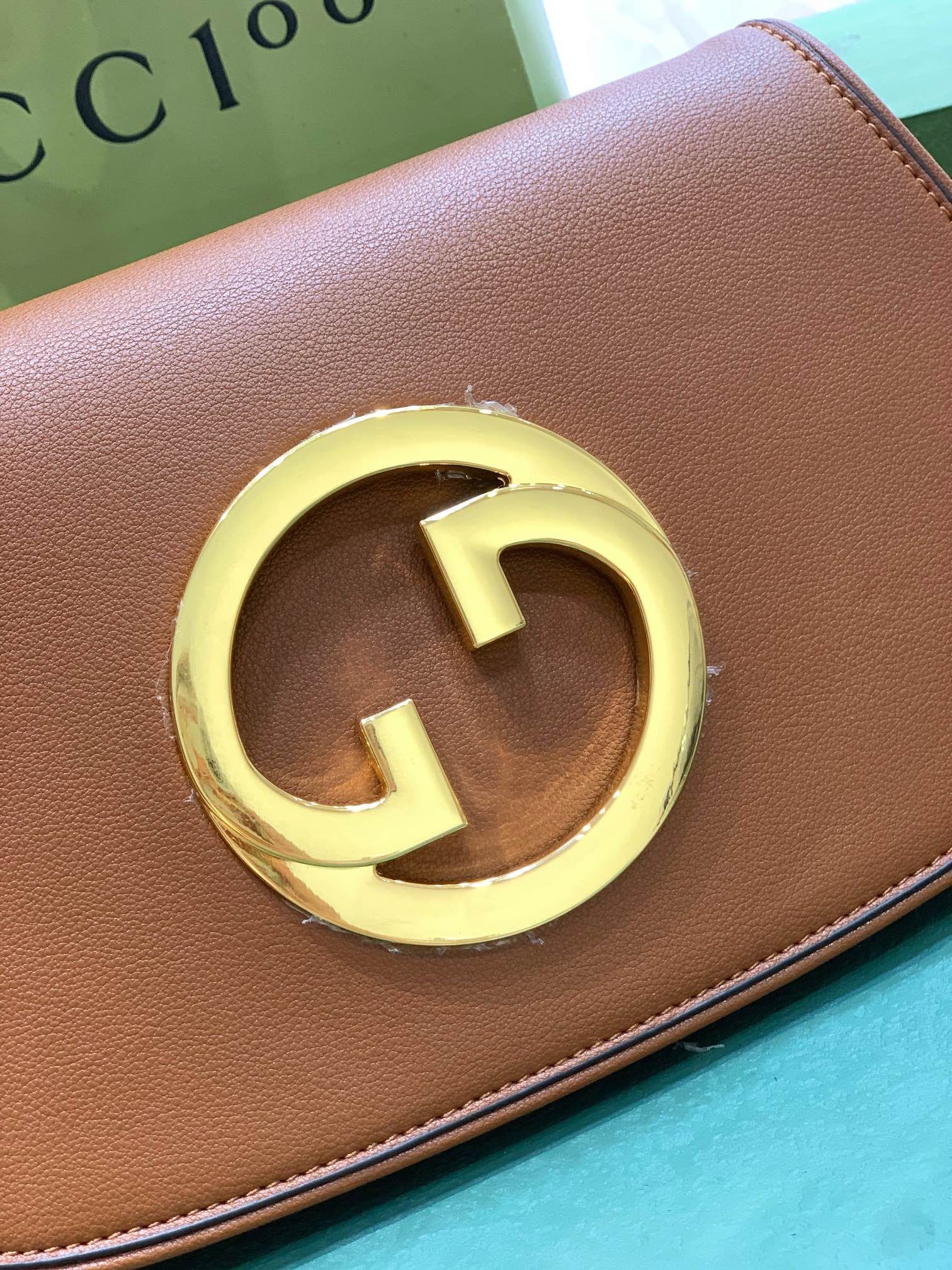 Gucci Blondie Shoulder Bag  Cuir Leather