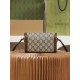 Gucci Horsebit 1955 Mini Bag Beige And Ebony Gg Supreme