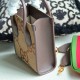 Gucci Jumbo Gg Mini Tote Bag Camel And Ebony Gg Canvas