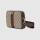 Gucci Ophidia Gg Crossbody Bag Beige And Ebony Gg Supreme