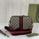 Gucci Ophidia Gg Crossbody Bag Beige And Ebony Gg Supreme