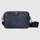 Gucci Ophidia Gg Crossbody Bag Blue And Black Supreme