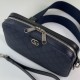 Gucci Ophidia Gg Crossbody Bag Blue And Black Supreme