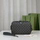 Gucci Ophidia Gg Crossbody Bag Grey And Black Supreme