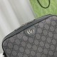 Gucci Ophidia Gg Crossbody Bag Grey And Black Supreme