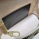 Gucci Gg Marmont Mini Top Handle Bag Black Leather