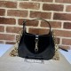 Gucci Jackie 1961 Mini Shoulder Bag Black Patent Leather