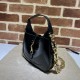 Gucci Jackie 1961 Mini Shoulder Bag Black Patent Leather