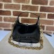 Gucci Jackie 1961 Mini Shoulder Bag Black Patent Leather