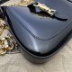 Gucci Jackie 1961 Mini Shoulder Bag Black Patent Leather