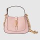 Gucci Jackie 1961 Mini Shoulder Bag Pink Patent Leather