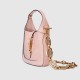 Gucci Jackie 1961 Mini Shoulder Bag Pink Patent Leather