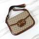 Gucci Horsebit 1955 Crossbody Bag Beige And Ebony Supreme