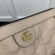 Gucci Gg Matelassé Small Bag Rose Beige Leather