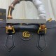 Gucci Diana Small Tote Bag Black Leather