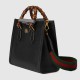 Gucci Diana Small Tote Bag Black Leather