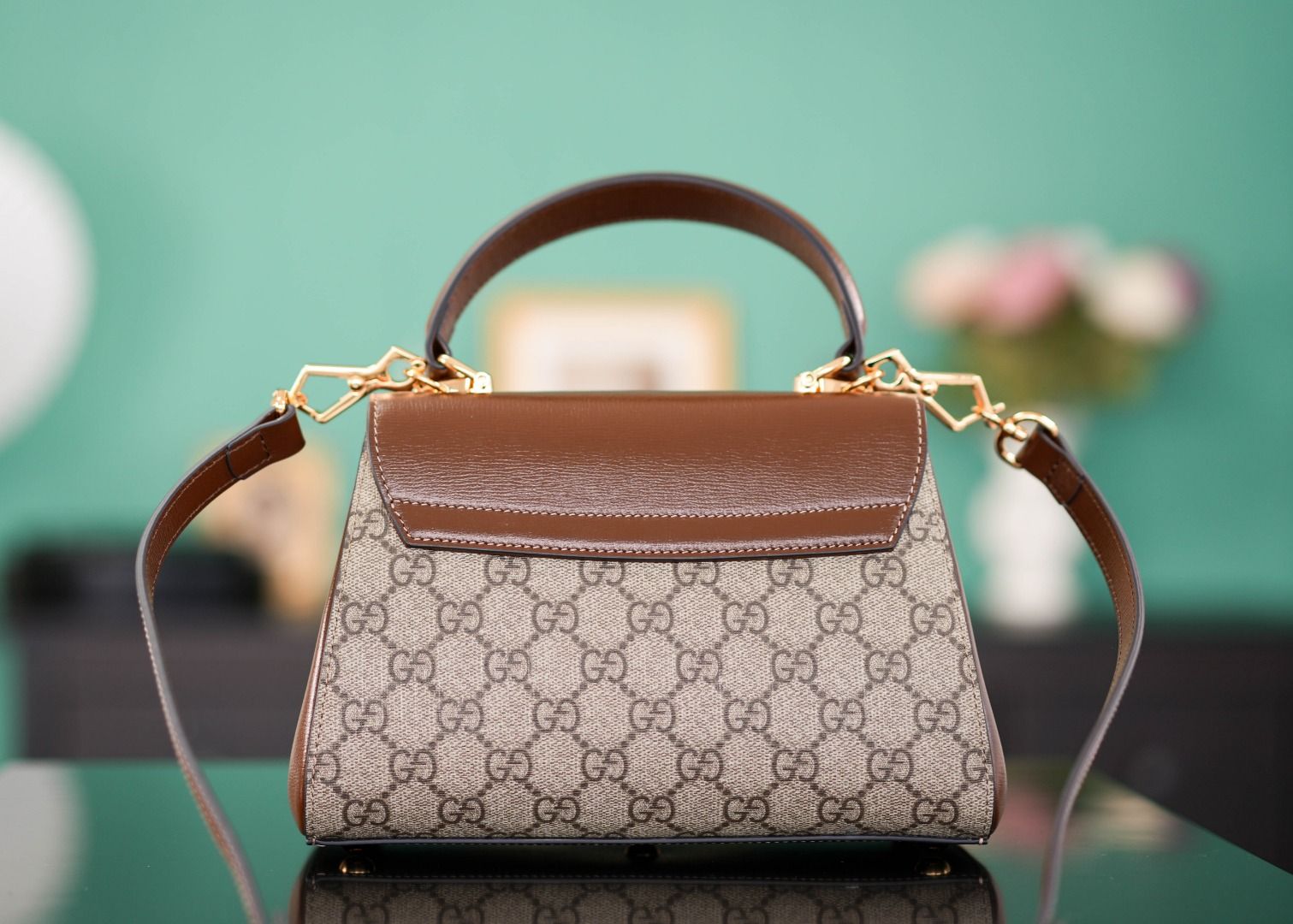 Gucci Horsebit 1955 Mini Bag Light Brown