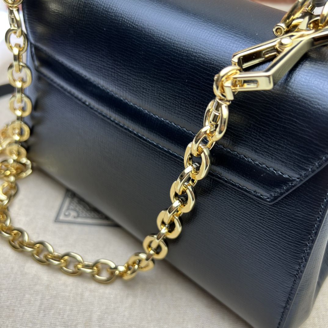 Gucci Horsebit 1955 Mini Bag Black Leather