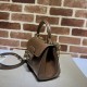 Gucci Horsebit 1955 Mini Bag Light Brown Leather