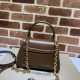 Gucci Horsebit 1955 Mini Bag Light Brown Leather