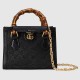 Gucci Diana Mini Gg Crystal Tote Bag Black