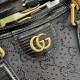 Gucci Diana Mini Gg Crystal Tote Bag Black