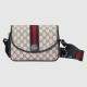 Gucci Ophidia Gg Small Shoulder Bag Blue Gg Supreme