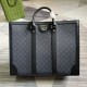 Gucci Ophidia Large Tote Bag Blue And Black Supreme