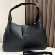 Gucci Aphrodite Medium Shoulder Bag Black Leather