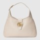 Gucci Aphrodite Medium Shoulder Bag White Leather