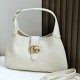 Gucci Aphrodite Medium Shoulder Bag White Leather