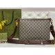 Gucci Messenger Bag With Interlocking G Beige And Ebony Supreme