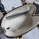 Gucci Gg Matelassé Handbag Black Leather