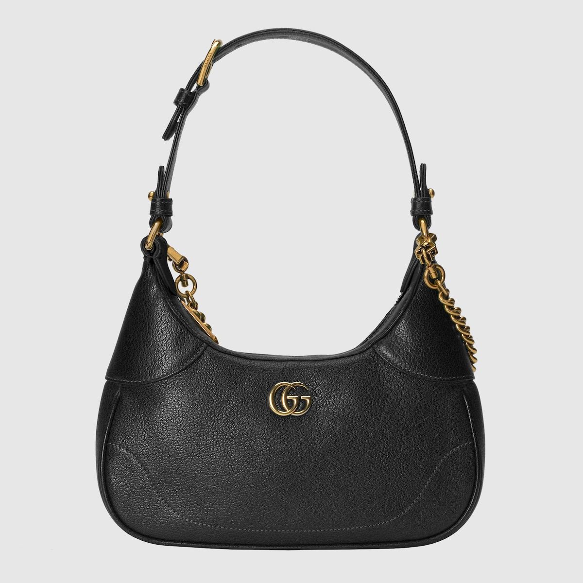 Gucci Aphrodite Small Shoulder Bag Black Leather